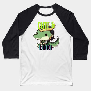 Cute & Loki Baseball T-Shirt